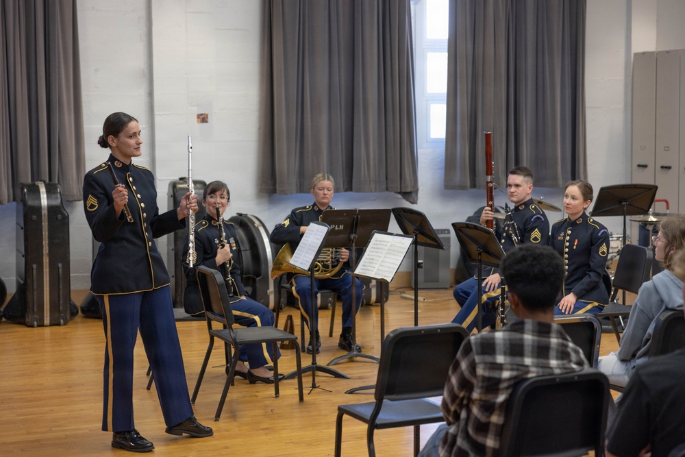 Educational Outreach by Small Groups from The U.S. Army Field Band