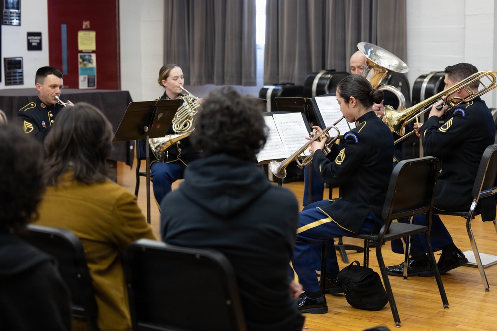Educational Outreach by Small Groups from The U.S. Army Field Band
