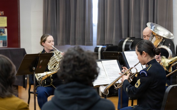 Educational Outreach by Small Groups from The U.S. Army Field Band