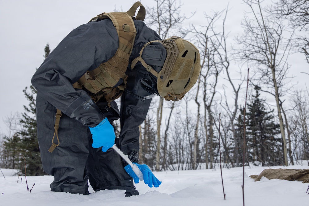 ARCTIC EDGE 2026: CBIRF conducts cold weather sample training day 2
