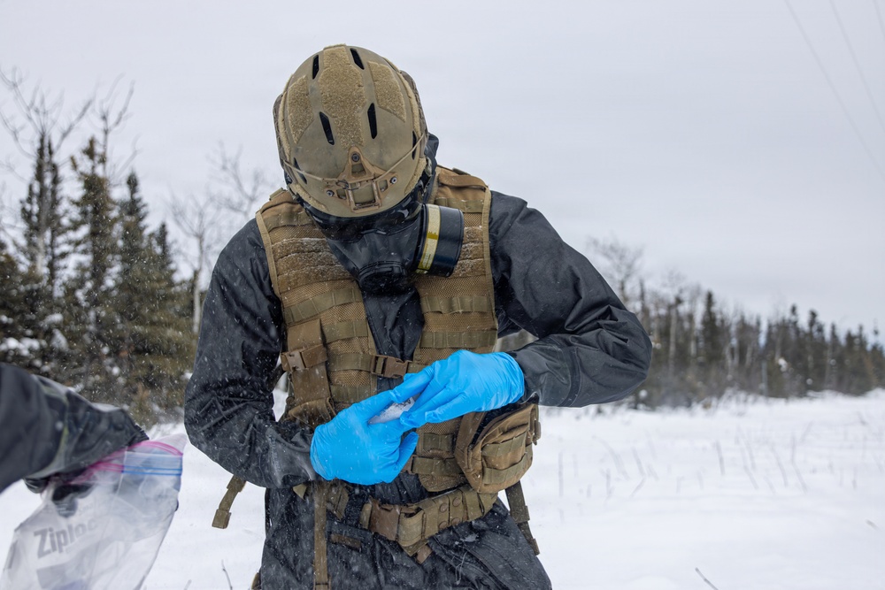 ARCTIC EDGE 2026: CBIRF conducts cold weather sample training day 2