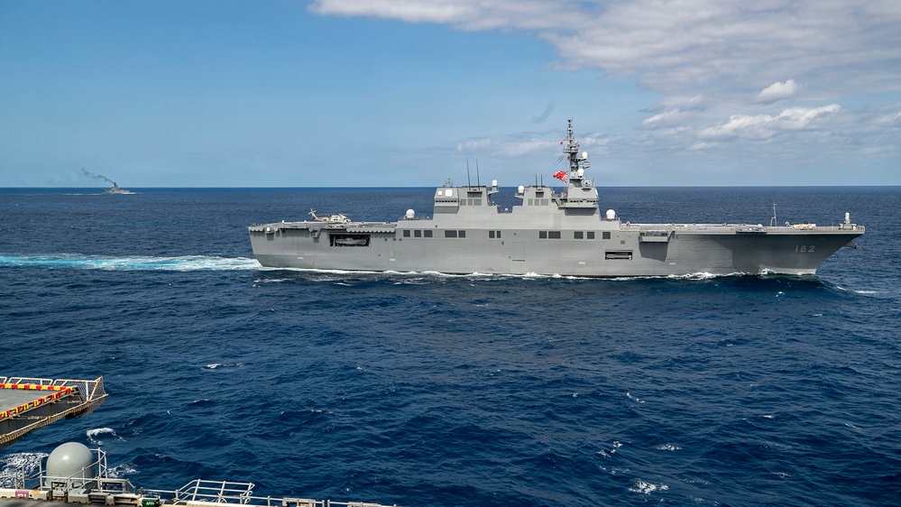 USS Tripoli Conducts Group Sail Operations during Exercise Iron Fist