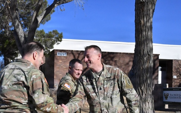 U.S. Army Eurpope and Africa vist the NCO Leadership Center of Excellence