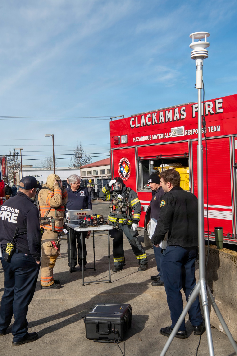 Oregon National Guard takes part in emergency response Air Monitoring Exercise