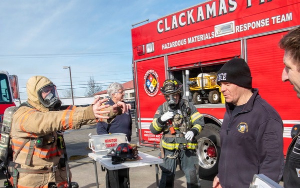 Oregon National Guard takes part in emergency response Air Monitoring Exercise