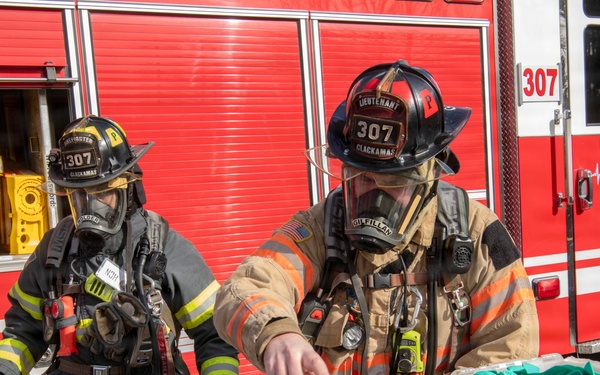 Oregon National Guard takes part in emergency response Air Monitoring Exercise