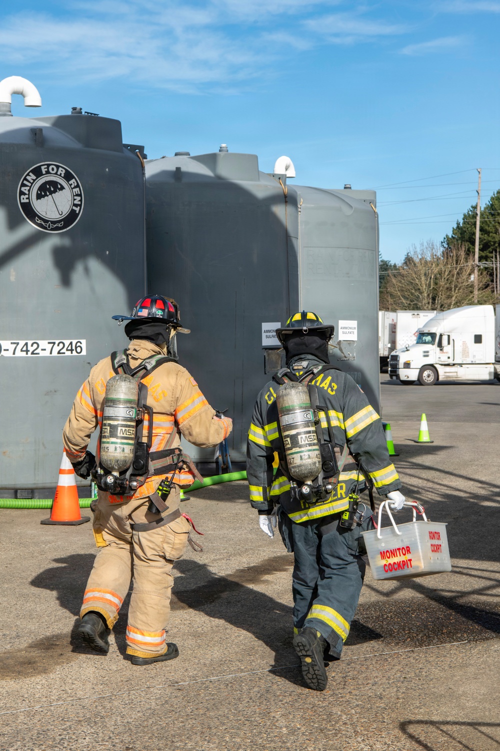 Oregon National Guard takes part in emergency response Air Monitoring Exercise