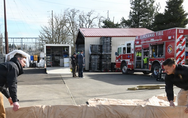 Oregon National Guard takes part in emergency response Air Monitoring Exercise