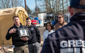 Oregon National Guard takes part in emergency response Air Monitoring Exercise