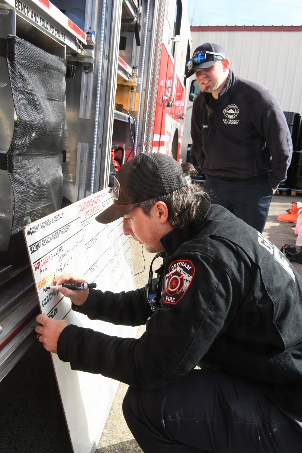 Oregon National Guard takes part in emergency response Air Monitoring Exercise