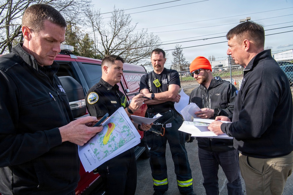 Oregon National Guard takes part in emergency response Air Monitoring Exercise