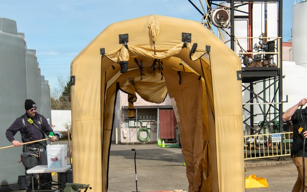 Oregon National Guard takes part in emergency response Air Monitoring Exercise