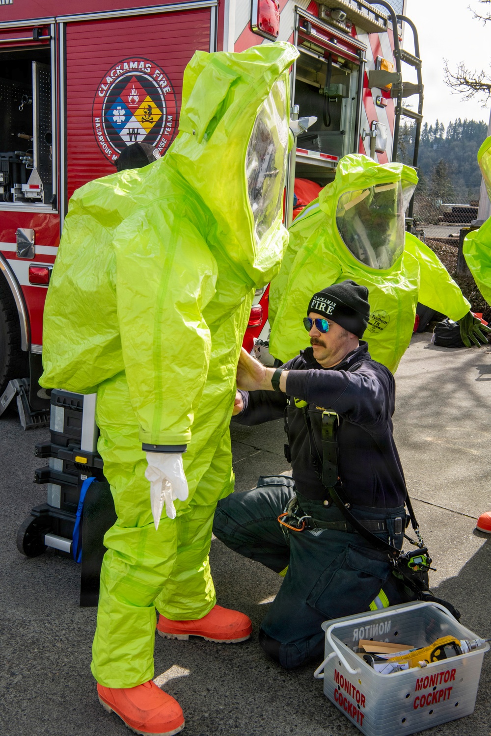 Oregon National Guard takes part in emergency response Air Monitoring Exercise