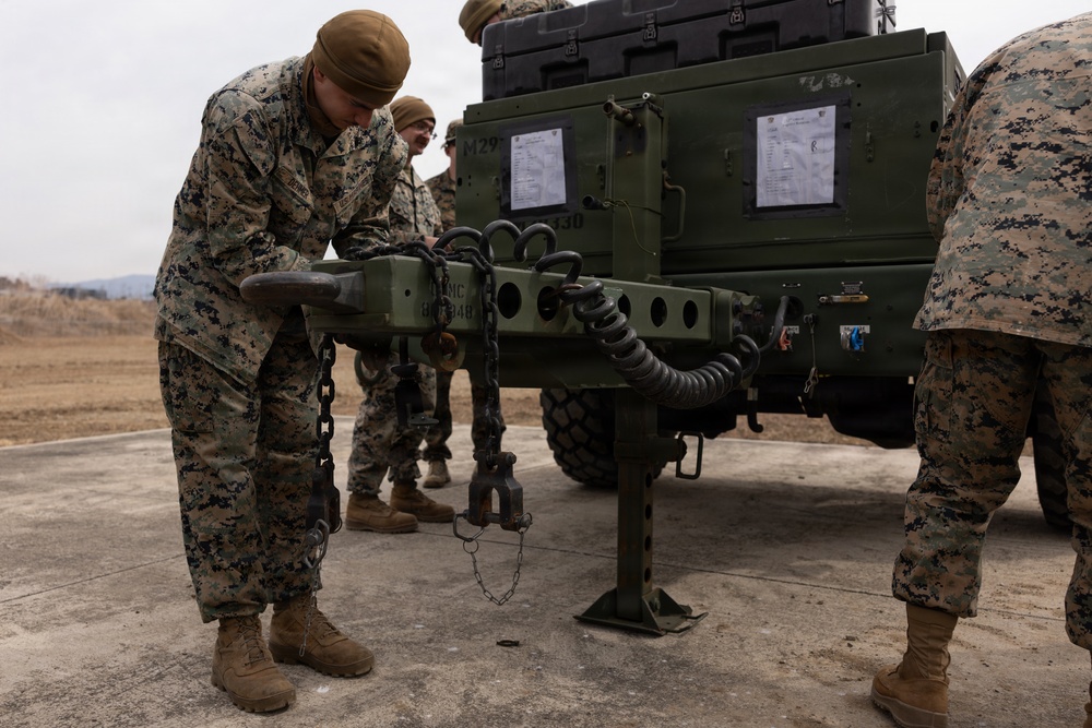 U.S. Marines with 12th LLB and U.S. Soldiers Execute an HST in the Republic of Korea