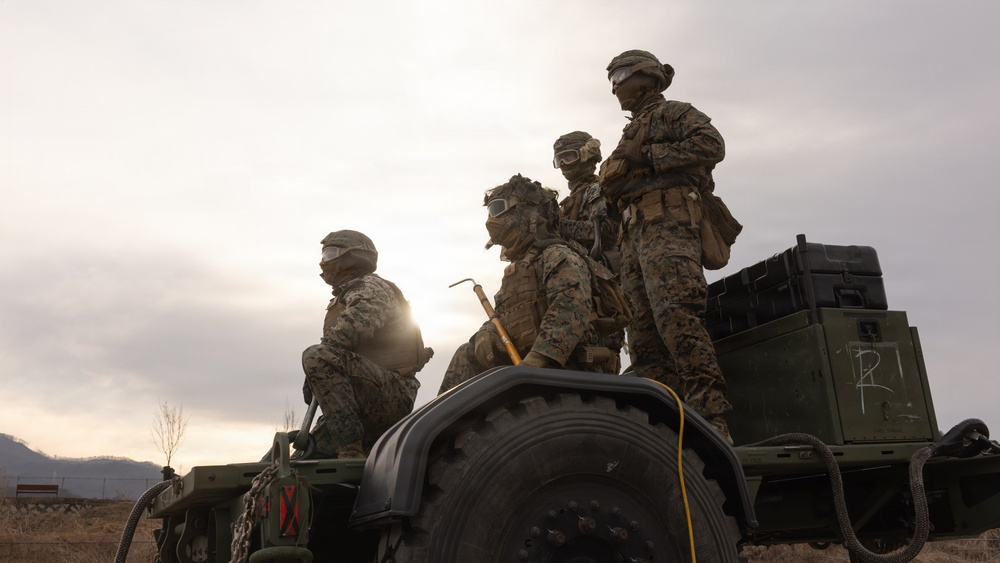 U.S. Marines with 12th LLB and U.S. Soldiers Execute an HST in the Republic of Korea