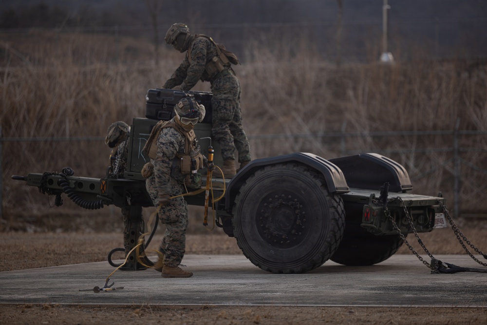 U.S. Marines with 12th LLB and U.S. Soldiers Execute an HST in the Republic of Korea