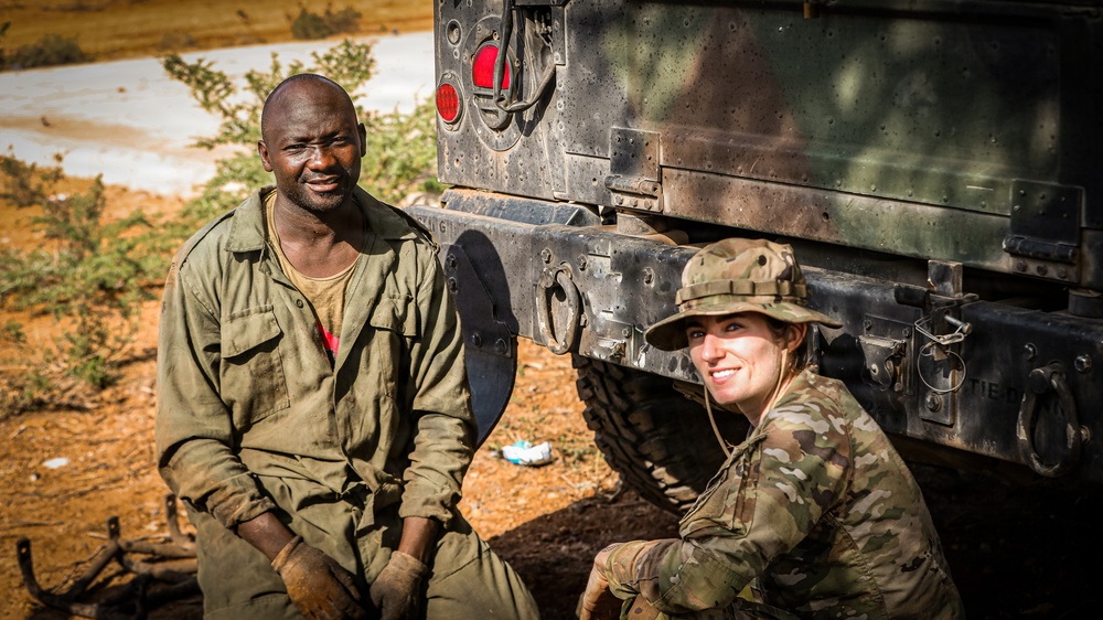 US, Kenya maintenance teams conduct vehicle recovery, sustainment training during Justified Accord 2026