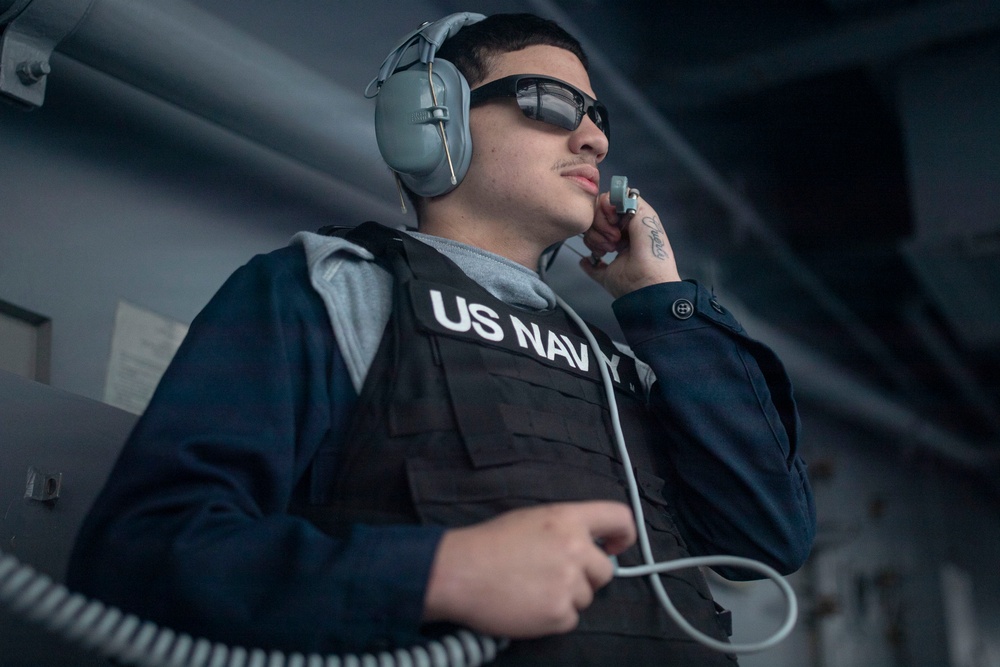 USS Tripoli Conducts Integrated Training Drill