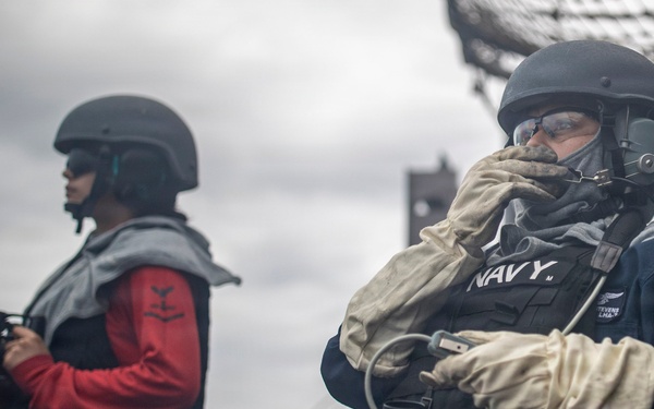 USS Tripoli Conducts Integrated Training Drill