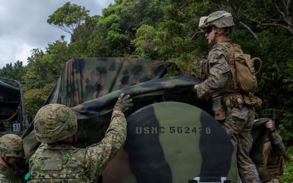 CLB 31 and JGSDF conduct Convoy Drills