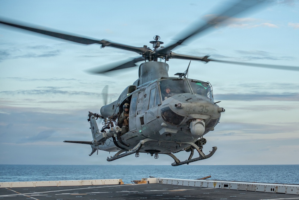 USS New Orleans (LPD 18) Conducts Flight Operations