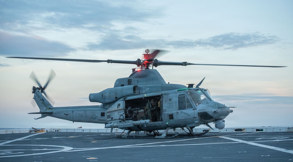 USS New Orleans (LPD 18) Conducts Flight Operations