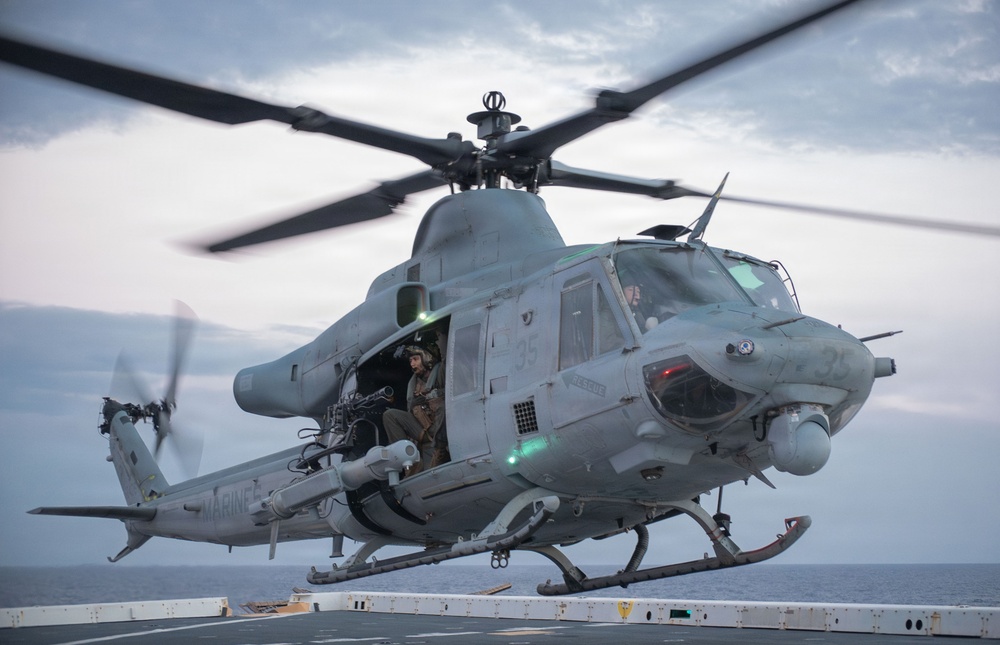 USS New Orleans (LPD 18) Conducts Flight Operations