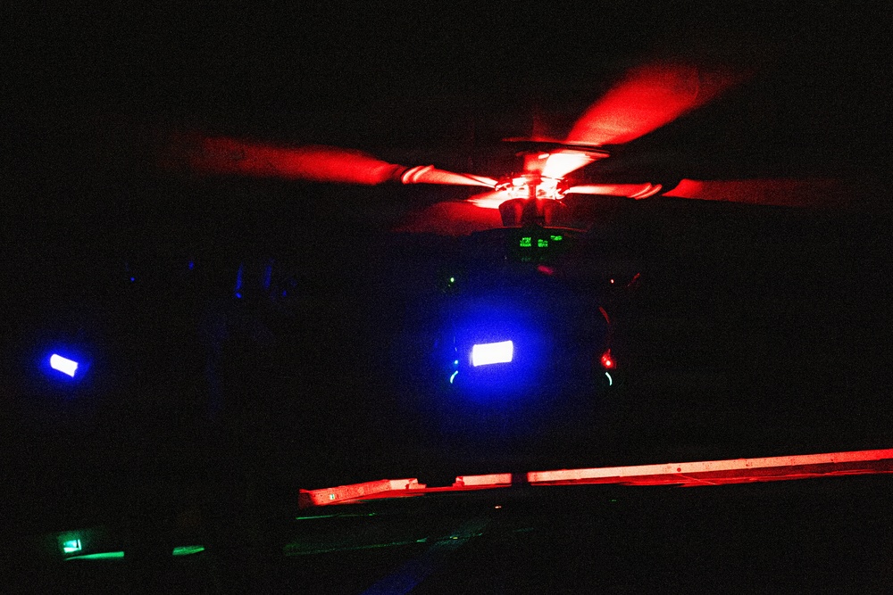 USS New Orleans (LPD 18) Conducts Flight Operations