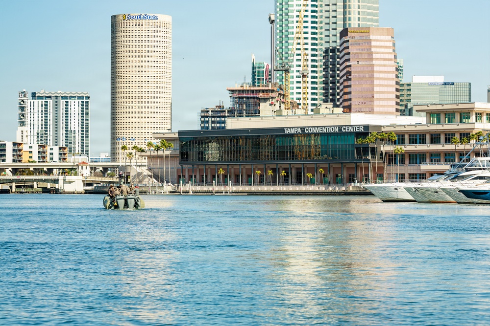 4th AABn Marines Conduct Littoral Craft Training
