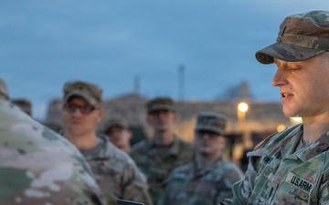 1-181st Field Artillery Regiment prepares for a training exercise