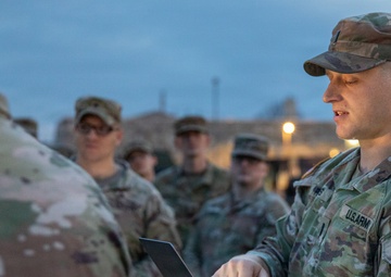 1-181st Field Artillery Regiment prepares for a training exercise