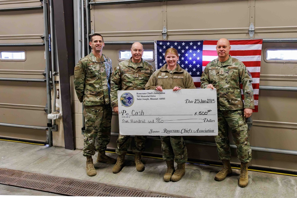 Rosecrans Chief's Association Scholarship Winners