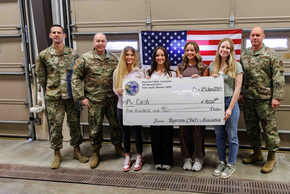 Rosecrans Chief's Association Scholarship Winners