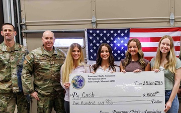 Rosecrans Chief's Association Scholarship Winners