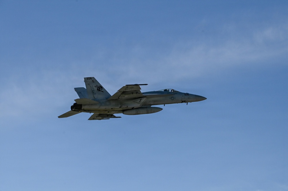 U.S. Servicemembers Prepare For SBLX Flyover