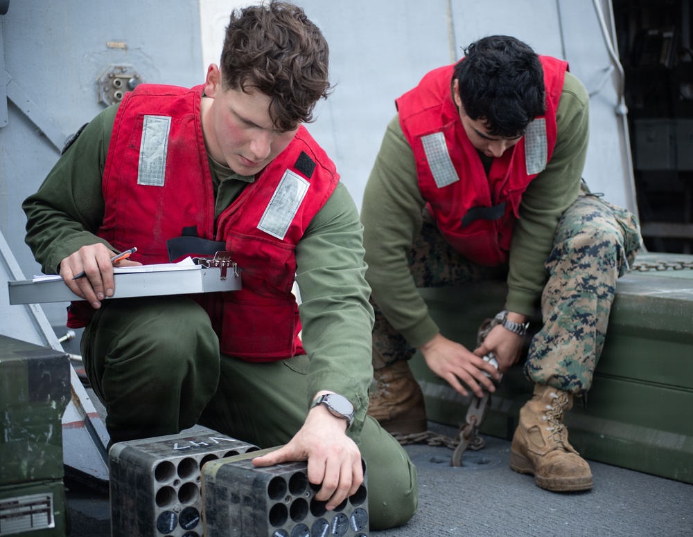 USS New Orleans (LPD 18) and Marine Medium Tiltrotor Squadron (VMM) 265 (Rein.) Conduct Routine Operations