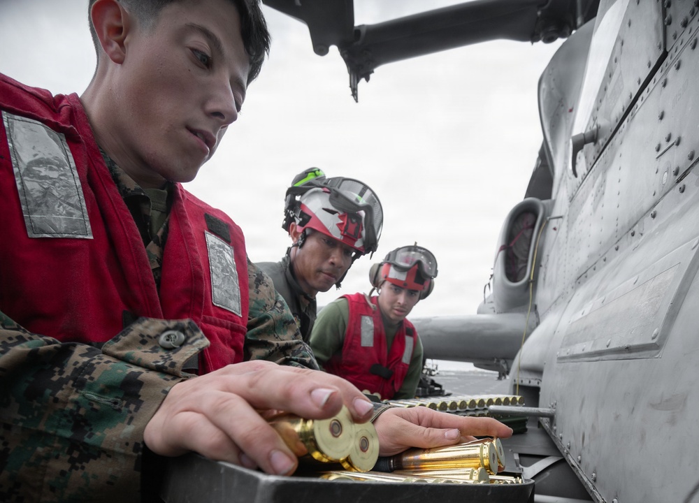 USS New Orleans (LPD 18) and Marine Medium Tiltrotor Squadron (VMM) 265 (Rein.) Conduct Routine Operations