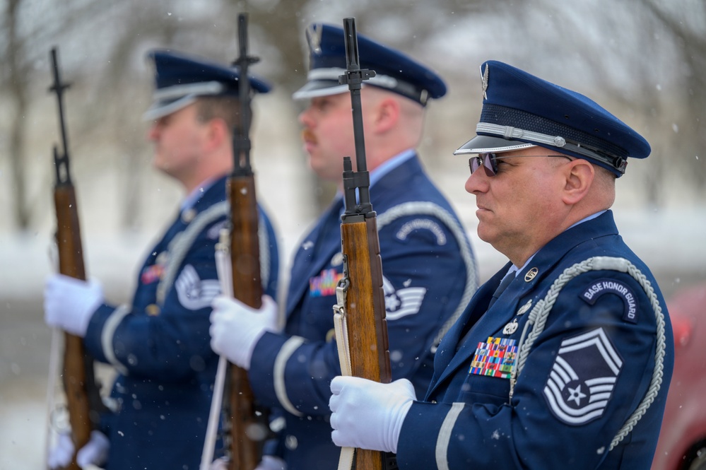 174th Attack Wing Honor Guard renders funeral honors in Syracuse