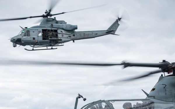USS New Orleans (LPD 18) and Marine Medium Tiltrotor Squadron (VMM) 265 (Rein.) Conduct Flight Operations