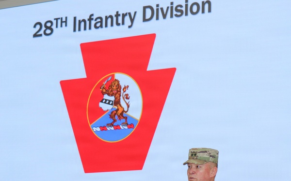 28th Infantry Division holds change of command