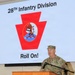 28th Infantry Division holds change of command