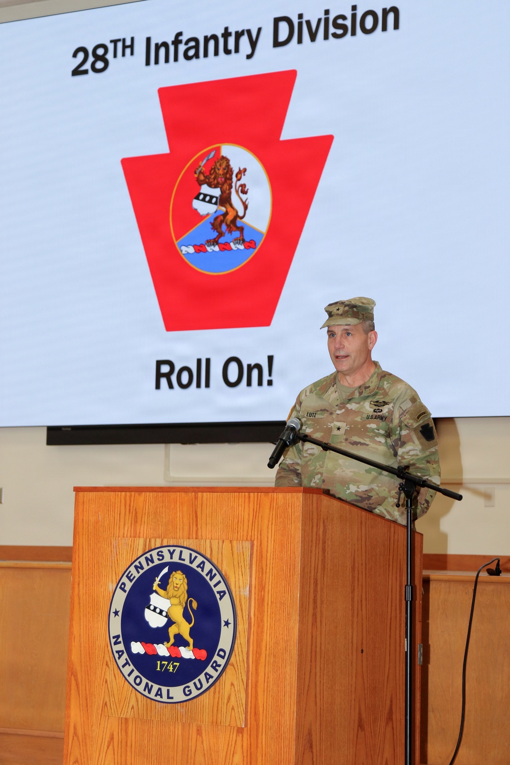 28th Infantry Division holds change of command