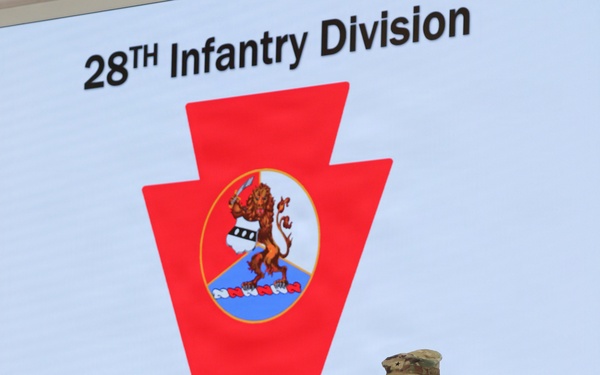 28th Infantry Division holds change of command