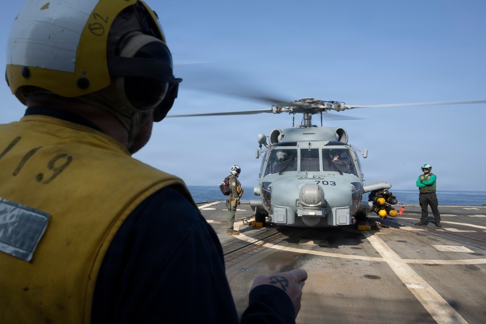 USS Delbert D. Black (DDG 119) Supports Operation Epic Fury