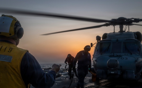 USS Delbert D. Black (DDG 119) Supports Operation Epic Fury