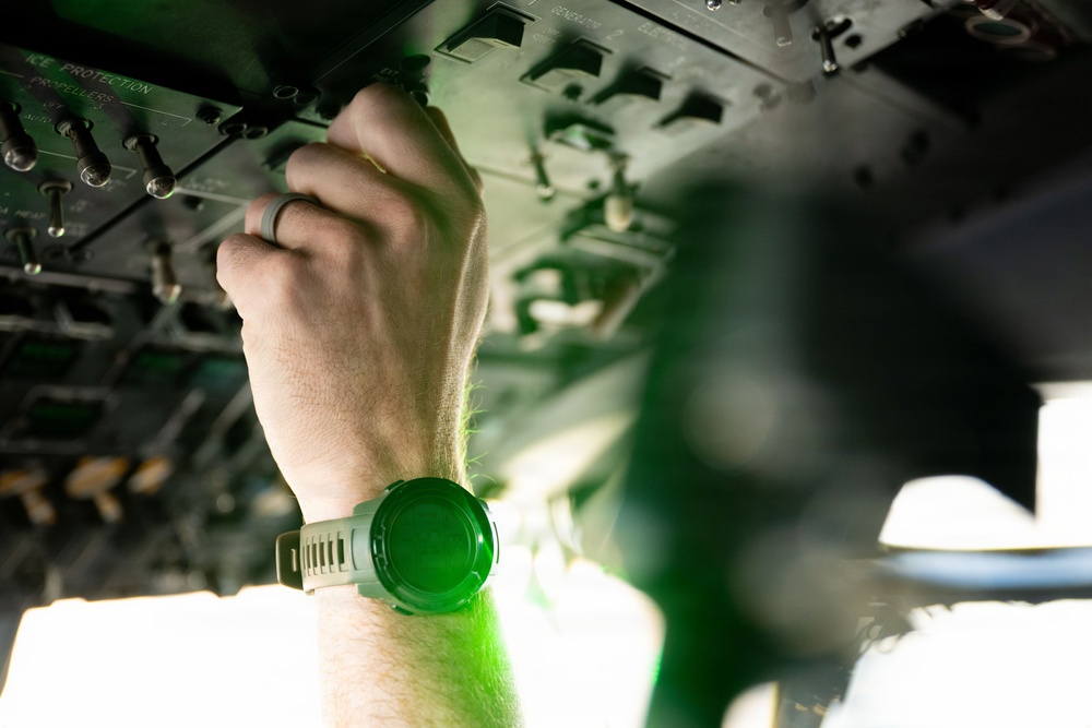 C-130 Crew Supports Middle East Operations