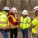 USACE Omaha District Rapid Response Technical Center of Expertise team assesses remediation areas at Potomac Interceptor collapse site
