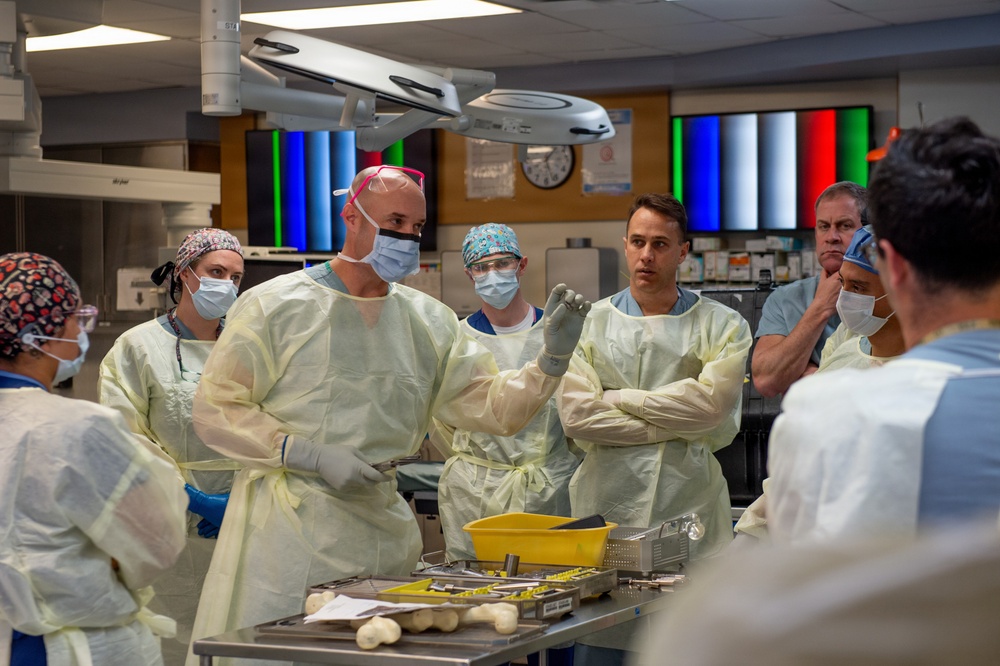 Navy Surgeons Host Osseointegration Training at Naval Medical Center San Diego