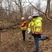 USACE Omaha District Rapid Response Technical Center of Expertise team assesses remediation areas at Potomac Interceptor collapse site