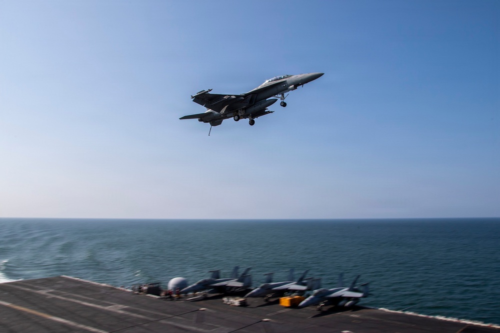 USS Abraham Lincoln Conducts Flight Operations in Support of Operation Epic Fury